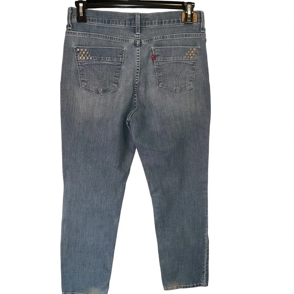 Levi's 512 Perfectly Slimming High‎ Rise Women's Straight Leg Jeans - SZ 14